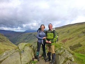 Walking the Coast to Coast - on top of the world