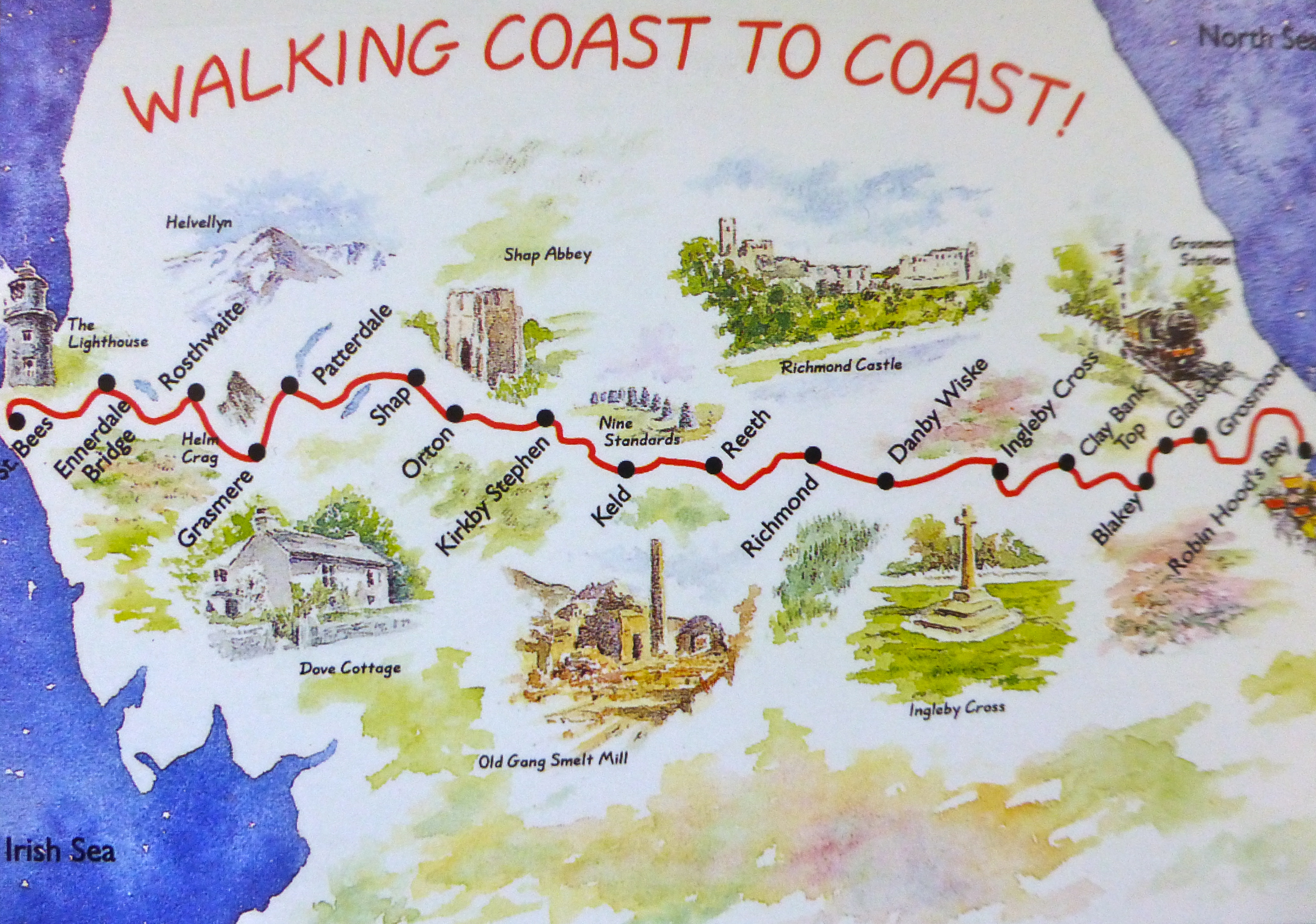 Walking the Coast to Coast - Reflections in Life - Part One - Purpose